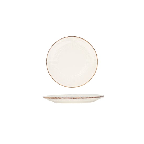 By Bone Dessertbord grace porselein 23 cm set van 6 - Image 1