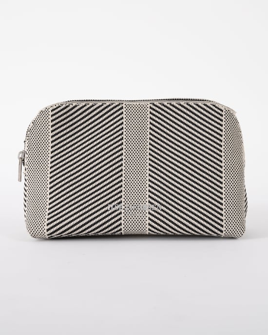 Knitty Makeup Bag in Black - Image 1