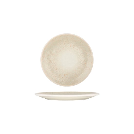 By Bone Dessertbord natura porselein 23 cm set van 6 - Image 1