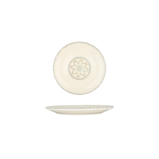 By Bone Dessertbord tessera porselein 21 cm set van 6 - Image 1