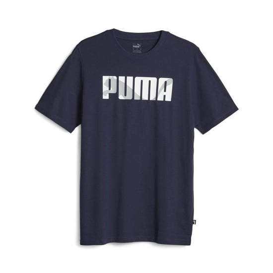 Puma Mens Cotton Single Jersey Graphic Logo T Shirt 677185 - Image 2