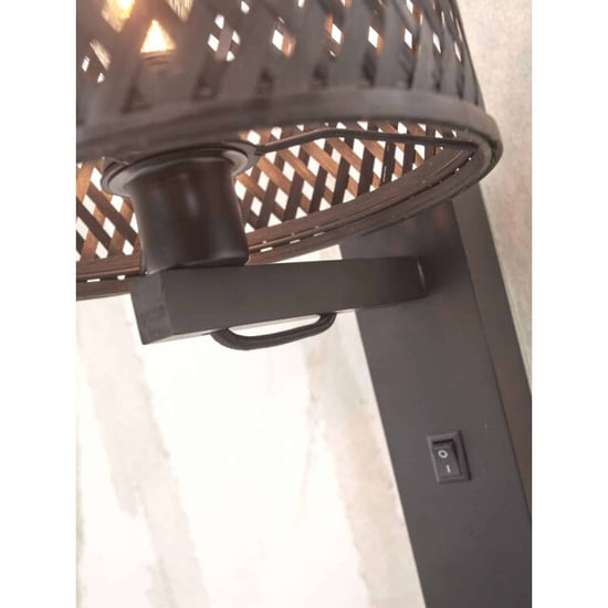 Good&Mojo Wandlamp java bamboe 30x22x52cm - Image 3