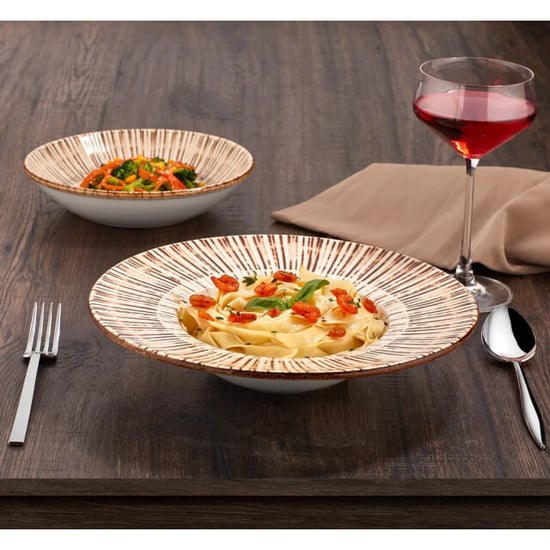 By Bone Dessertbord legna porselein 23 cm set van 6 - Image 3