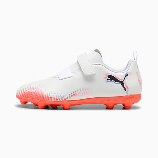 Puma Boys / Girls Future 8 Play V Fg/ag Football Boots Shoes 108630 - Image 3