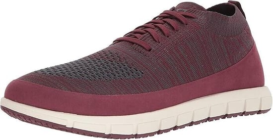 Altra Mens Vali Everyday Leisure Trainers Shoes Red - Image 2