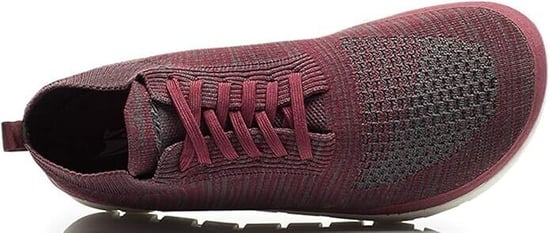 Altra Mens Vali Everyday Leisure Trainers Shoes Red - Image 4