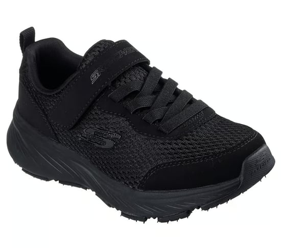 Skechers Boys / Girls Edgeridge Trainers School Shoes Black 404800l - Image 3
