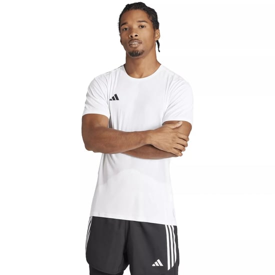 Adidas Mens Adizero Aeroready Running T-shirt White In1157 - Image 1