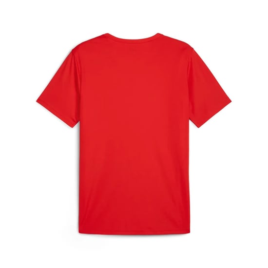 Mens Puma Teamrise Matchday Training T Shirt Drycell Red 706132 - Image 2