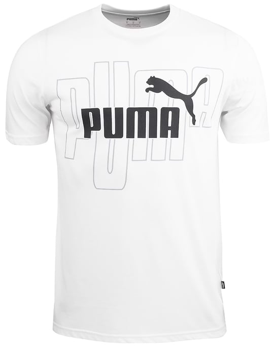 Puma Mens Cotton Single Jersey No. 1 Logo T Shirt 677183 - Image 2