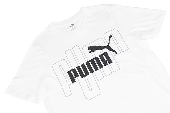 Puma Mens Cotton Single Jersey No. 1 Logo T Shirt 677183 - Image 3