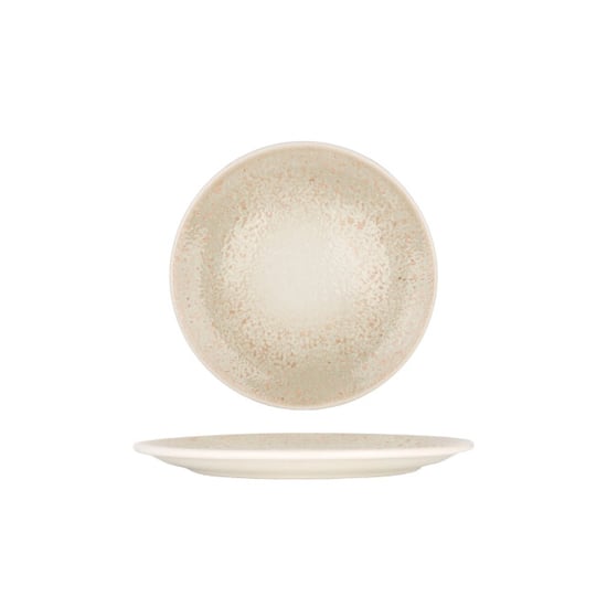 By Bone Dinerbord natura porselein 25 cm set van 6 - Image 1