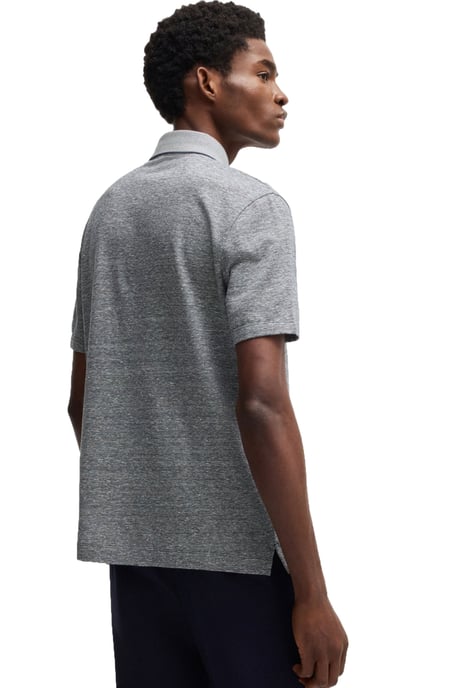 Boss H-press 28 Polo Shirt Dark Blue - Image 3