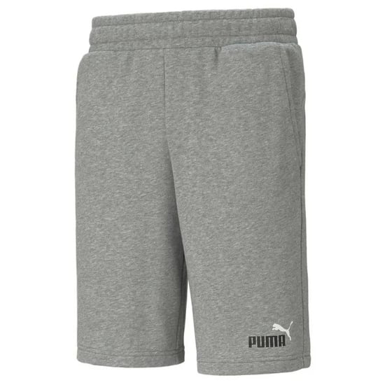 Puma Mens Ess+ 2 Col Shorts Cotton Short Grey 586766 - Image 2