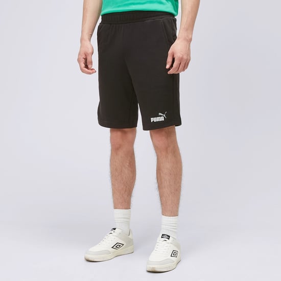 Puma Mens Ess+ 2 Col Shorts Cotton Short Black 586766 - Image 1