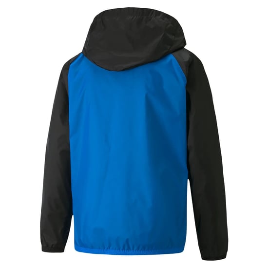 Puma Mens Teamliga All Weather Rain Jacket Waterproof Coat Blue 657245 - Image 5