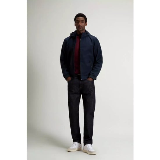 Woolrich Soft shell full zip hoodie jacket melton - Image 2