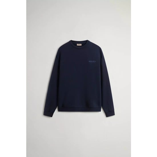 Woolrich Macro logo crewneck melton - Image 2