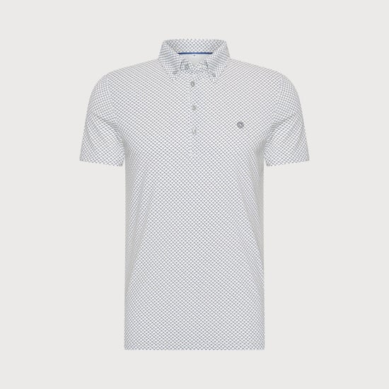 Blue Industry De button-down polo | - Image 3