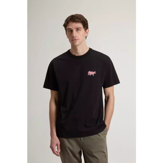 Woolrich Cotton emblem t-shirt - Image 2
