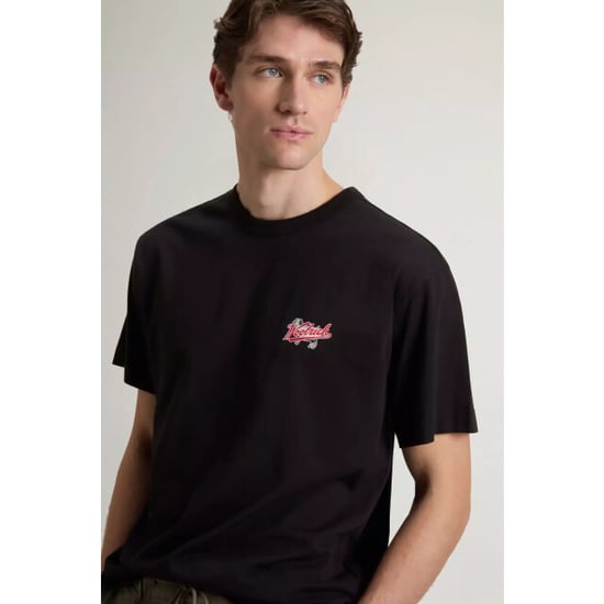 Woolrich Cotton emblem t-shirt - Image 6