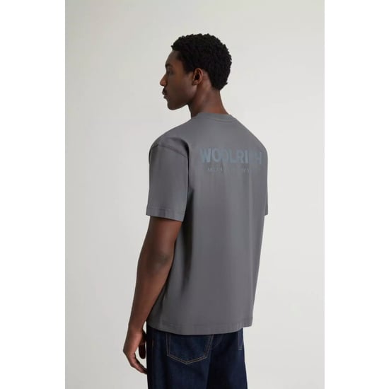 Woolrich Cotton graphic t-shirt shadow - Image 6