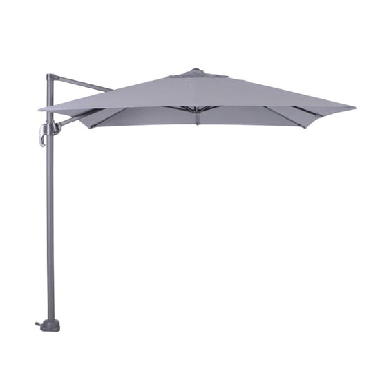 Garden Impressions Hawaii parasol s 250x250 cm carbon black licht grijs - Image 1