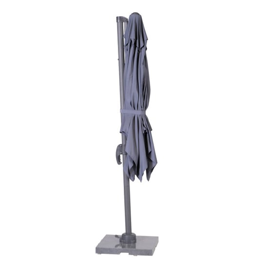 Garden Impressions Hawaii parasol s 250x250 cm carbon black licht grijs - Image 2