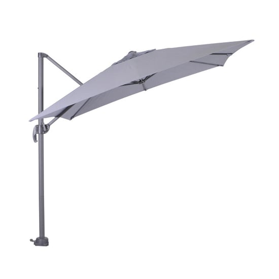 Garden Impressions Hawaii parasol s 250x250 cm carbon black licht grijs - Image 4