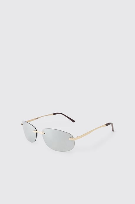 Oval Tinted Sunglasses - Image 1