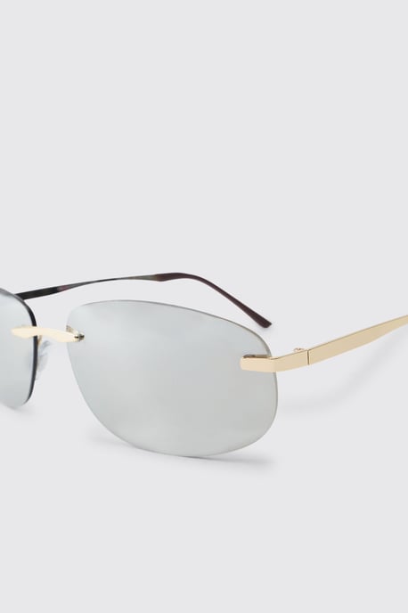 Oval Tinted Sunglasses - Image 4