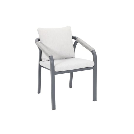 Garden Impressions Monti dining fauteuil carbon black rope taupe valley sand - Image 2