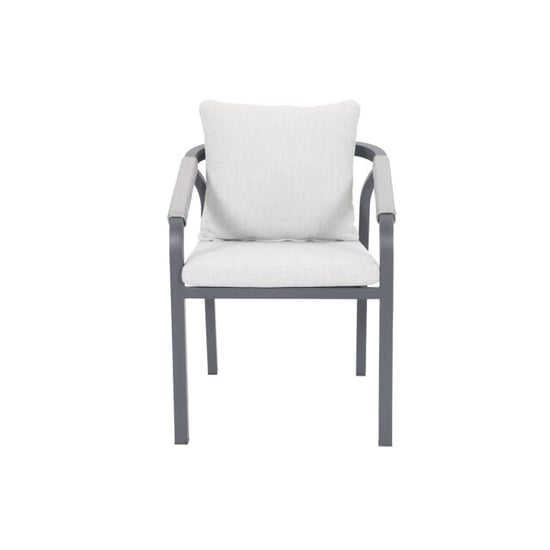 Garden Impressions Monti dining fauteuil carbon black rope taupe valley sand - Image 3