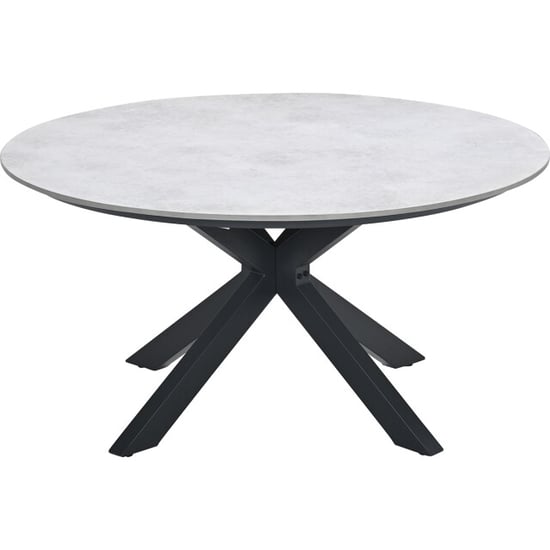 Garden Impressions San fele dining tuintafel rond Ø150 cm fibrestone - Image 1