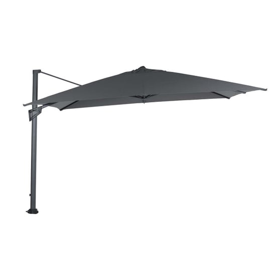 Garden Impressions Hawaii king pole parasol 400x400 cm carbon black donker - Image 1