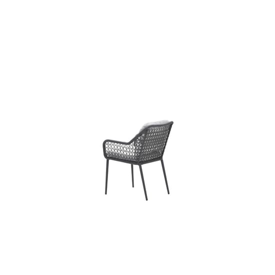 Garden Impressions Toledo dining fauteuil carbon black dark grey valley sand - Image 2