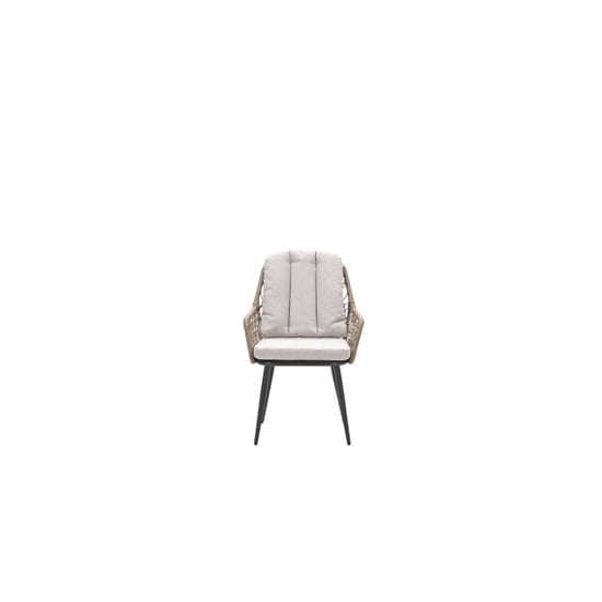 Garden Impressions Allasio dining fauteuil c. black desert sand vironwood - Image 3
