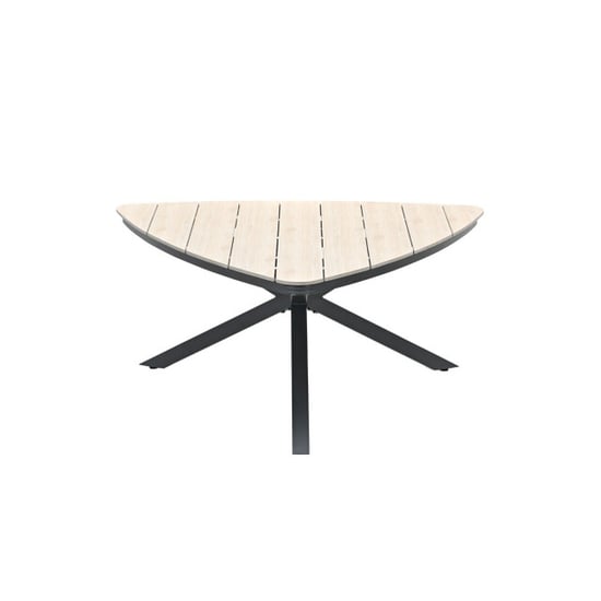 Garden Impressions Edison triangel tuintafel 170 cm light teak vironwood - Image 1