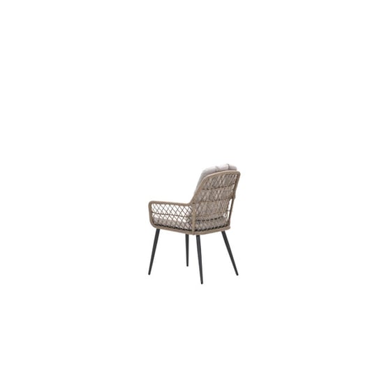 Garden Impressions Allasio dining fauteuil c. black desert sand vironwood - Image 6