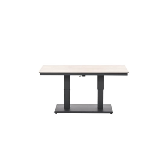 Garden Impressions Cyprus tafel- in hoogte verstelbaar 150x87cm -c. black-light teak - Image 6