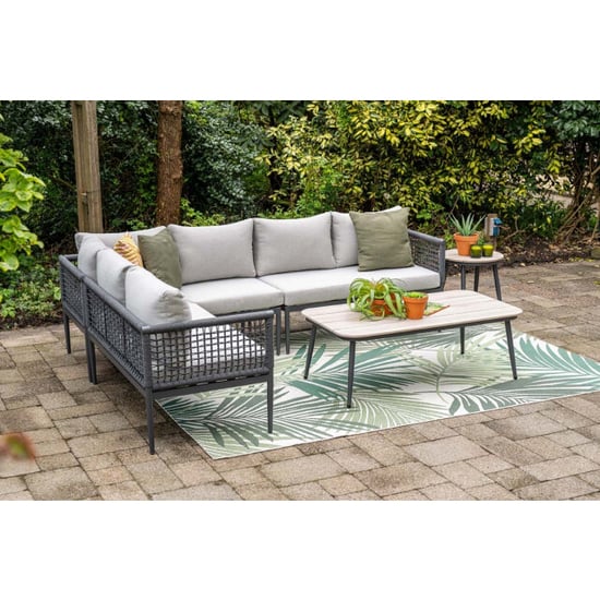 Garden Impressions Lounge hoekbank teramon donker - Image 4