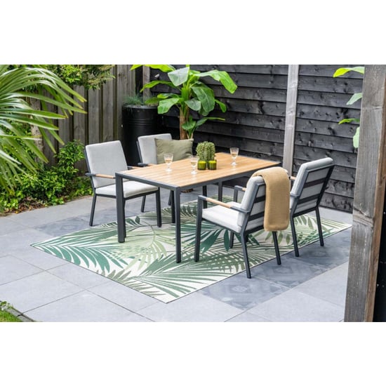 Garden Impressions Felini 5-delige tuinset 4 stoelen / tuintafel - - Image 3