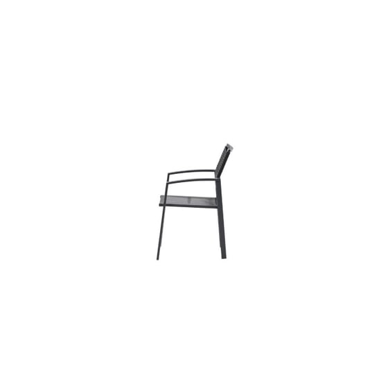 Garden Impressions Cosmo dining fauteuil rope donkergrijs gevuld textileen - Image 2