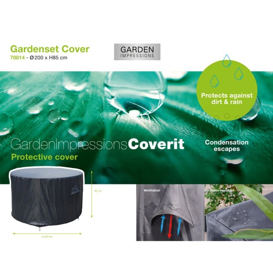 Garden Impressions Coverit tuinset hoes Ø200xh85 cm - Image 2