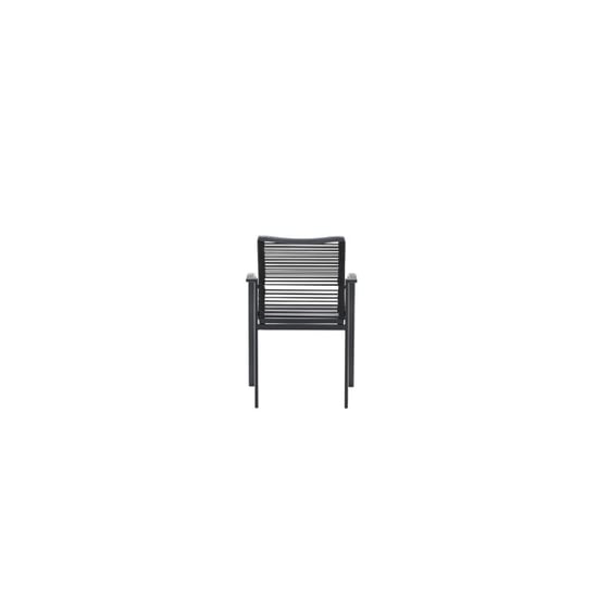 Garden Impressions Cosmo dining fauteuil rope donkergrijs gevuld textileen - Image 4
