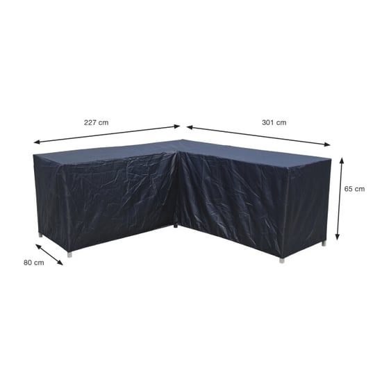 Garden Impressions Coverit loungeset l-vorm hoes 227/301x80xh65 cm - Image 1