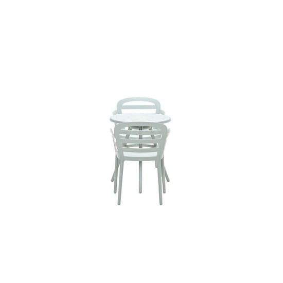 Garden Impressions Marino kunststof tafel diameter 60 cm olive - Image 6