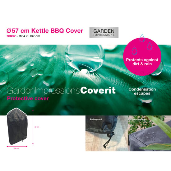 Garden Impressions Coverit kettle bbq hoes 57cm Ø64xh82 cm - Image 2