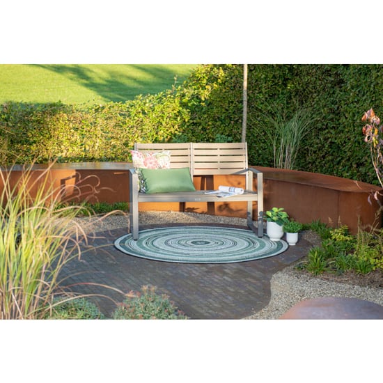 Garden Impressions Detroit parkbank aluminium polywood 122 cm - Image 3