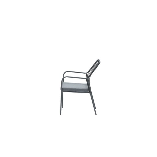 Garden Impressions Dido dining fauteuil carbon black rope zwart mystic grey - Image 3
